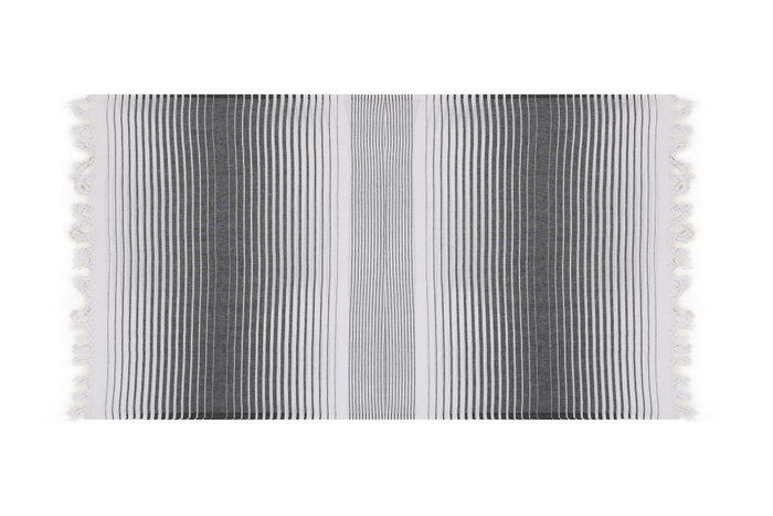 Mijölnir Toalla de playa fouta Black - 90 x 180 cm
